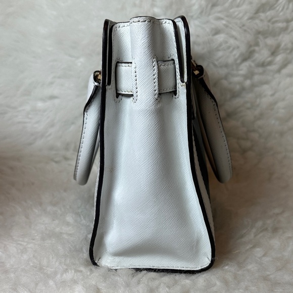 Michael Kors Dillon Saffiano leather satchel with matching long strap & MK charm - Picture 5 of 15